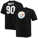 Pittsburgh Steelers T.J. Watt Big & Tall Player Name & Number T-Shirt | NFL Online