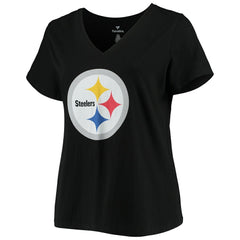 Pittsburgh Steelers T.J. Watt Women's Plus Size Name & Number V-Neck T-Shirt | NFL Online