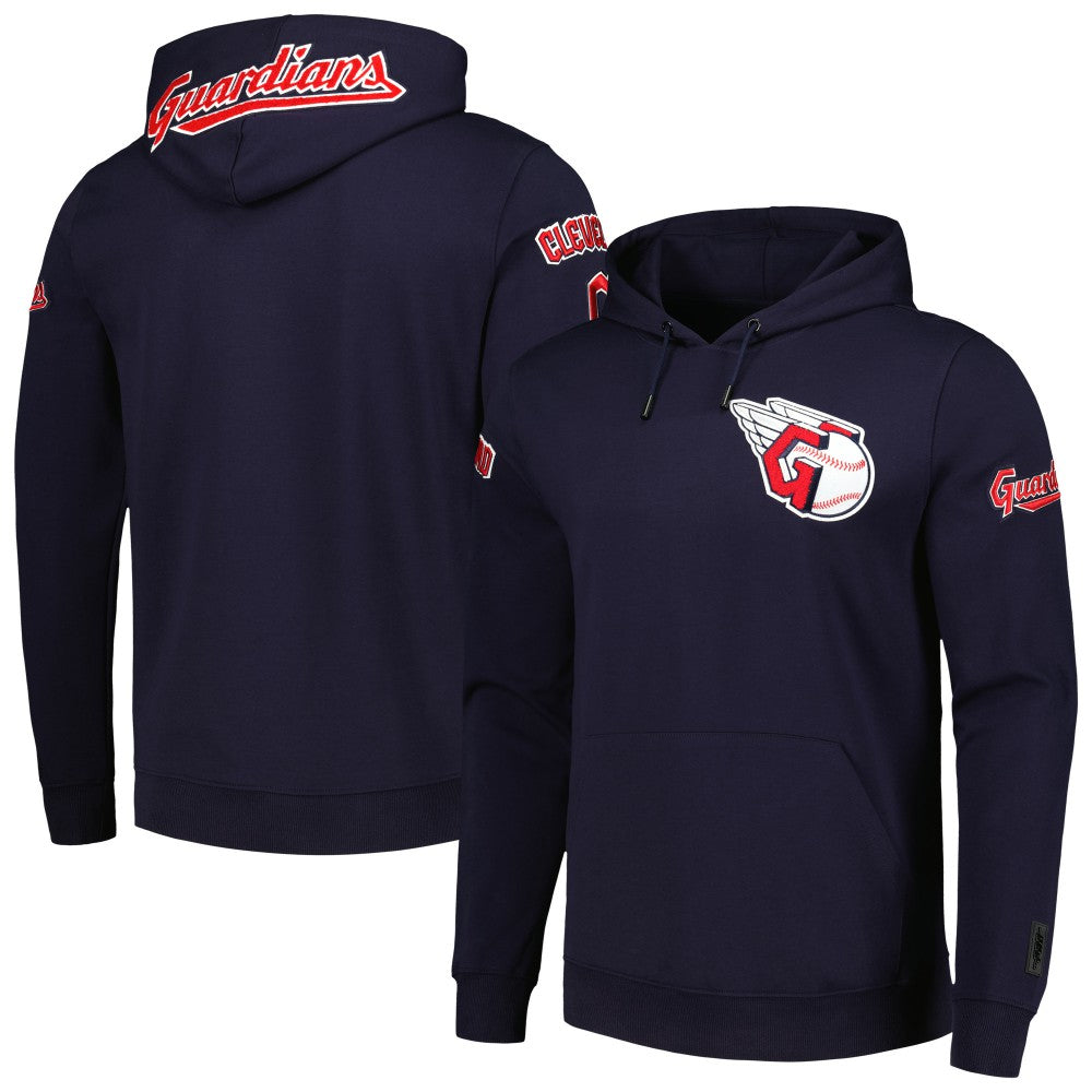 Cleveland Guardians Pro Standard Team Logo Pullover Hoodie - MLB Hoodies