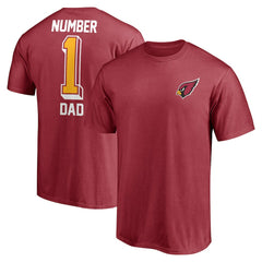 Arizona Cardinals #1 Dad T-Shirt | NFL Sale