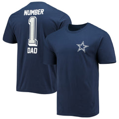 Dallas Cowboys #1 Dad T-Shirt | NFL On sale