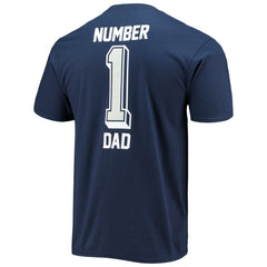 Dallas Cowboys #1 Dad T-Shirt | NFL On sale