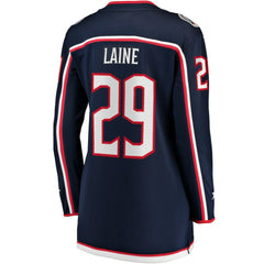 Patrik Laine Columbus Blue Jackets Fanatics Women's Home Breakaway Jersey - NHL Jerseys