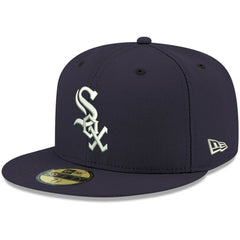 Chicago White Sox New Era White Logo 59FIFTY Fitted Hat - MLB Hats