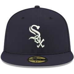 Chicago White Sox New Era White Logo 59FIFTY Fitted Hat - MLB Hats