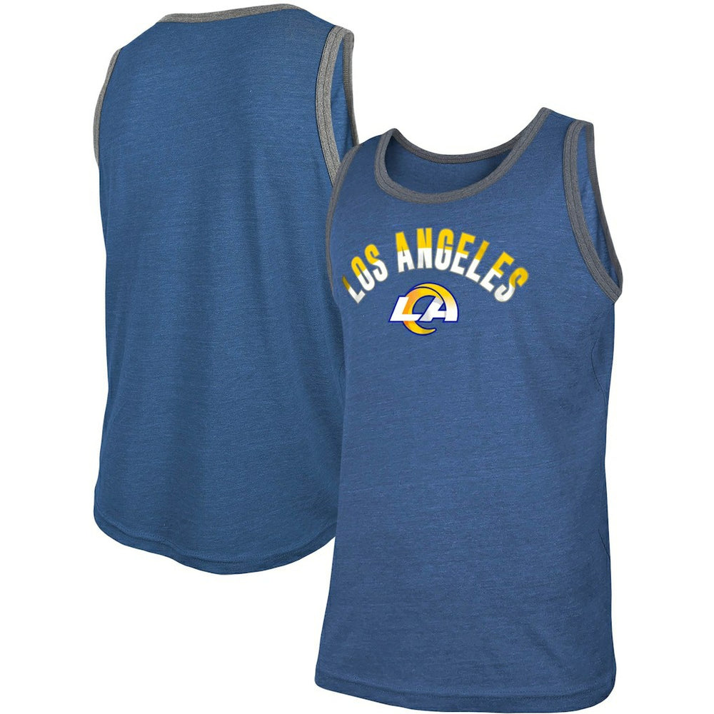 Los Angeles Rams Ringer Tri-Blend Tank Top | NFL Sale