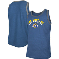 Los Angeles Rams Ringer Tri-Blend Tank Top | NFL Sale