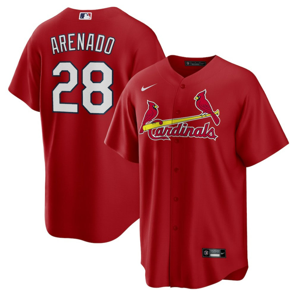 Nolan Arenado St. Louis Cardinals Nike Alternate Official Replica Player Jersey - MLB Jerseys