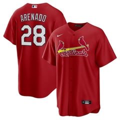 Nolan Arenado St. Louis Cardinals Nike Alternate Official Replica Player Jersey - MLB Jerseys
