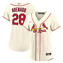Nolan Arenado St. Louis Cardinals Nike Women's Alternate Replica Player Jersey - MLB Jerseys