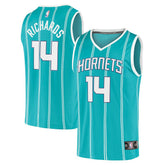 Teal Nick Richards Charlotte Hornets Fast Break Replica Jersey | NBA