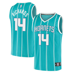 Teal Nick Richards Charlotte Hornets Fast Break Replica Jersey | NBA