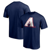 Arizona Diamondbacks Red White and Team T-Shirt - MLB T-shirts