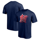 Miami Marlins Red White and Team T-Shirt - MLB T-shirts