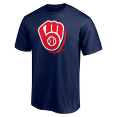Milwaukee Brewers Red White and Team T-Shirt - MLB T-shirts