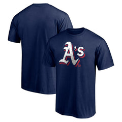 Athletics Red White and Team T-Shirt - MLB T-shirts