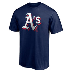 Athletics Red White and Team T-Shirt - MLB T-shirts
