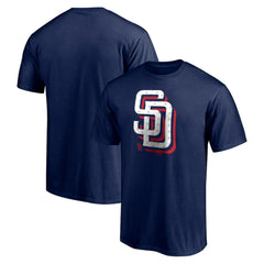 San Diego Padres Red White and Team T-Shirt - MLB T-shirts