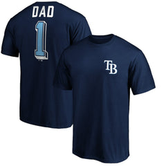 Tampa Bay Rays Number One Dad T-Shirt - MLB T-shirts