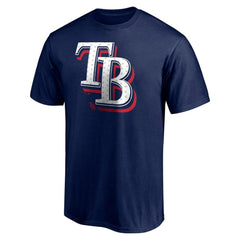 Tampa Bay Rays Red White and Team T-Shirt - MLB T-shirts