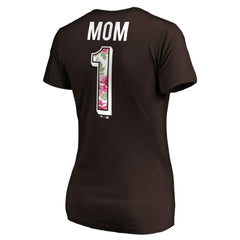 San Diego Padres Women's Mother's Day V-Neck T-Shirt - MLB T-shirts