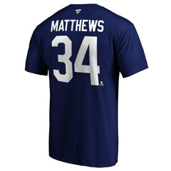 Auston Matthews Toronto Maple Leafs Fanatics Big & Tall Name & Number T-Shirt - NHL T-shirts