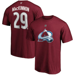 Nathan MacKinnon Colorado Avalanche Fanatics Big & Tall Name & Number T-Shirt - NHL T-shirts