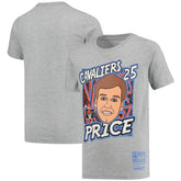 Gray Mark Price Cleveland Cavaliers Youth Hardwood Classics King of the Court Player T-Shirt sale | NBA