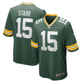 Green Bay Packers Bart Starr Retired Player Game Jersey | NFL Outlet