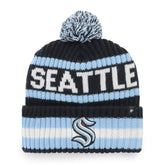 Seattle Kraken '47 Bering Cuffed Knit Hat with Pom - NHL Hats