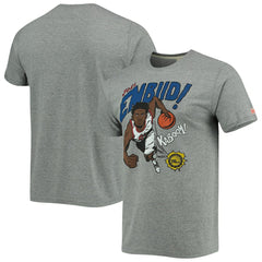 Heathered Gray Joel Embiid Philadelphia 76ers Homage Comic Book Player Tri-Blend T-Shirt | NBA