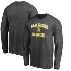 San Diego Padres Heart and Soul Long Sleeve T-Shirt - MLB T-shirts