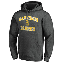 San Diego Padres Heart and Soul Pullover Hoodie - MLB Hoodies
