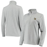 Minnesota Vikings Vineyard Vines Women's Sankaty Shep Half-Zip Pullover Top | NFL Discount