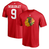 Bobby Hull Chicago Blackhawks Fanatics Authentic Stack Retired Player Nickname & Number T-Shirt - NHL T-shirts