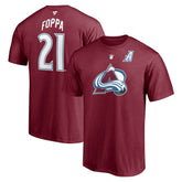 Peter Forsberg Colorado Avalanche Fanatics Authentic Stack Retired Player Nickname & Number T-Shirt - NHL T-shirts