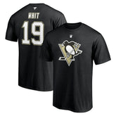 Ryan Whitney Pittsburgh Penguins Fanatics Authentic Stack Retired Player Nickname & Number T-Shirt - NHL T-shirts