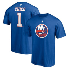 Glenn Resch New York Islanders Fanatics Authentic Stack Retired Player Nickname & Number T-Shirt - NHL T-shirts