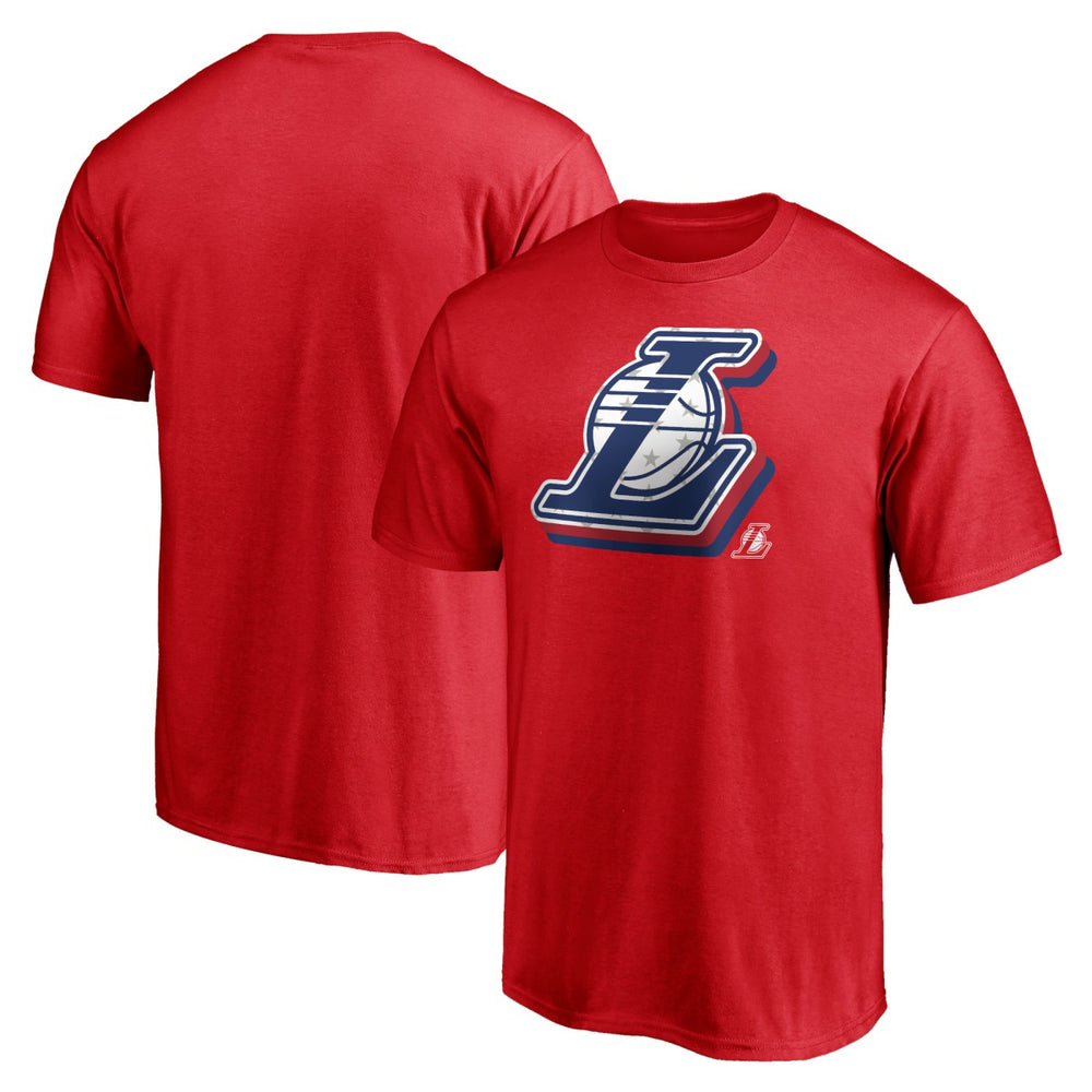 Red Los Angeles Lakers Red White & Team T-Shirt | NBA