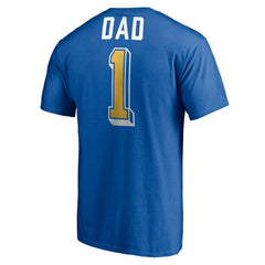 Royal Golden State Warriors Number One Dad T-Shirt sale | NBA