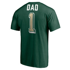 Green Milwaukee Bucks Number One Dad T-Shirt | NBA