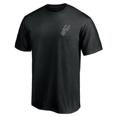 Black San Antonio Spurs Number One Dad T-Shirt | NBA