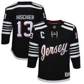 Nico Hischier New Jersey Devils Youth 2021/22 Alternate Premier Player Jersey - NHL Jerseys