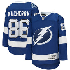 Nikita Kucherov Tampa Bay Lightning Youth Home Premier Player Jersey - NHL Jerseys