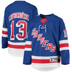 Alexis Lafreniere New York Rangers Youth Home Premier Player Jersey - NHL Jerseys