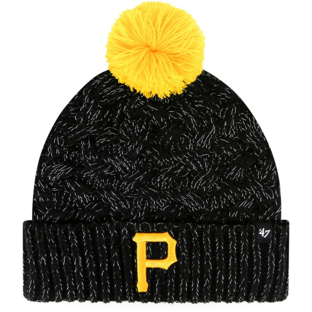 Pittsburgh Pirates '47 Women's Knit Cuffed Hat with Pom - MLB Hats