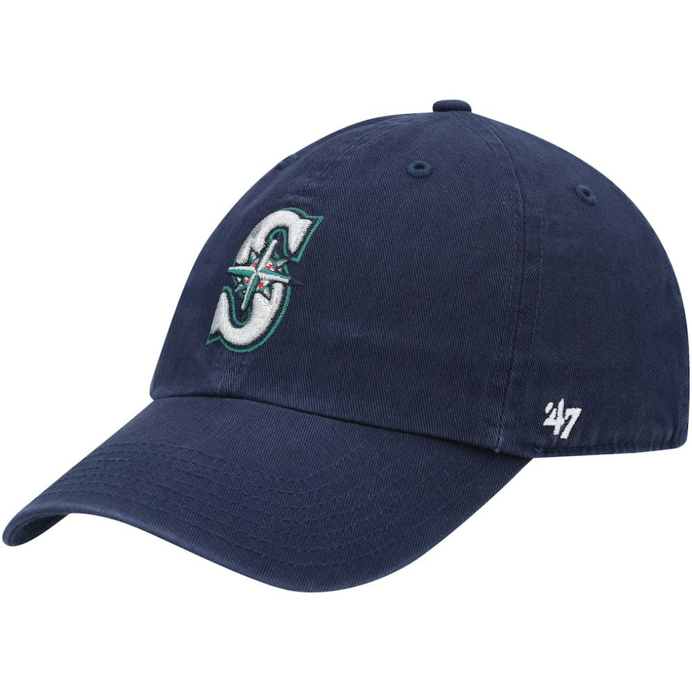 Seattle Mariners '47 Youth Team Logo Clean Up Adjustable Hat - MLB Hats