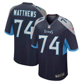 Tennessee Titans Bruce Matthews Retired Player Jersey | NFL On sale