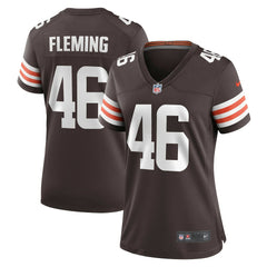 Cleveland Browns Don Fleming Women's Retired Player Jersey | NFL Near me