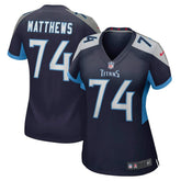 Tennessee Titans Bruce Matthews Women's Retired Player Jersey | NFL Online
